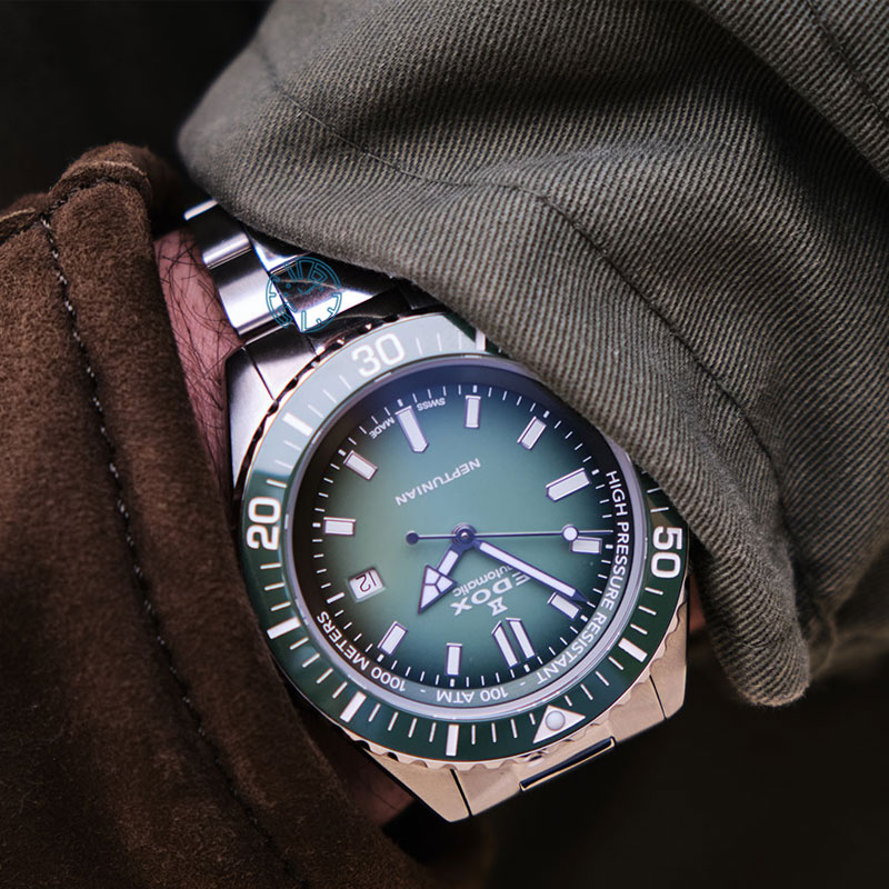 ساعت مچی مردانه ادوکس EDOX 801203VMVDN1