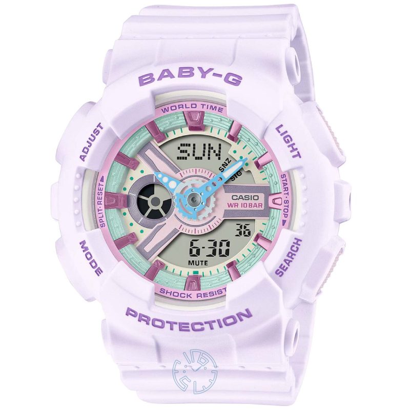 ساعت مچی زنانه کاسیو بیبی جی BABY-G BA-110XPM-6ADR