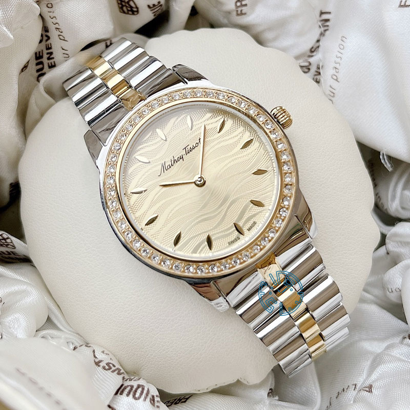 ساعت مچی زنانه متی تیسوت MATHEY TISSOT D10860BQDI