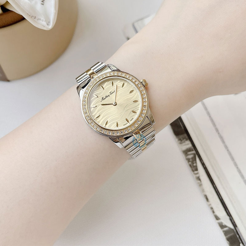ساعت مچی زنانه متی تیسوت MATHEY TISSOT D10860BQDI