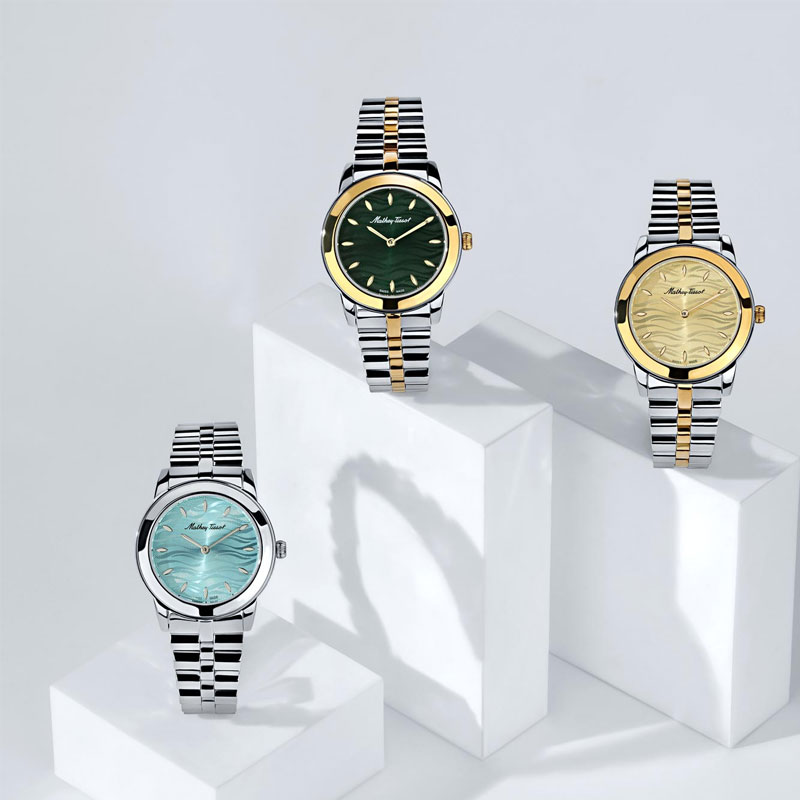ساعت مچی زنانه متی تیسوت MATHEY TISSOT D10860BYV