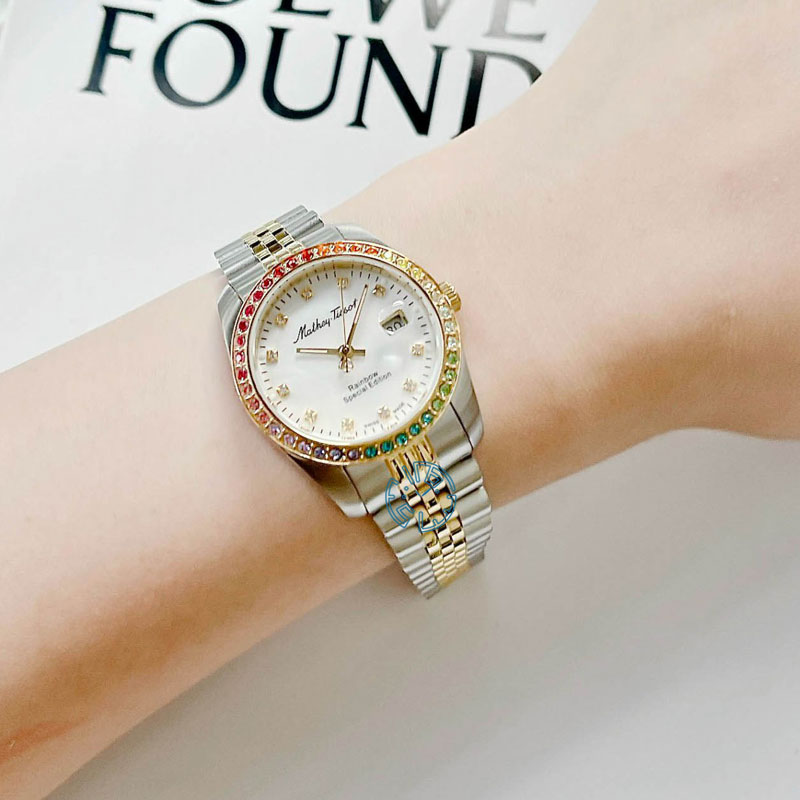 ساعت مچی زنانه متی تیسوت MATHEY TISSOT D809BQYI
