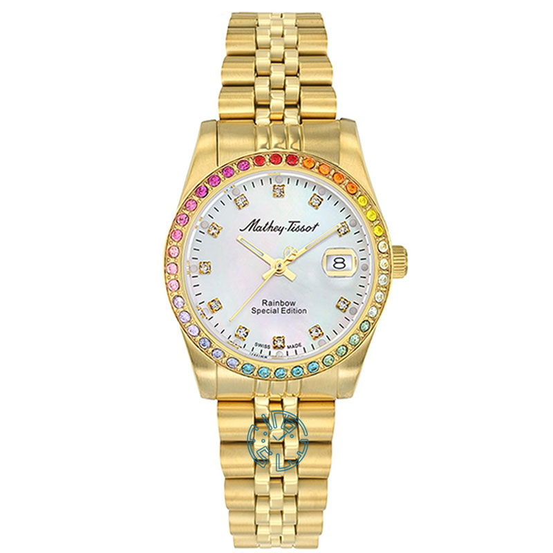 ساعت مچی زنانه متی تیسوت MATHEY TISSOT D809PQYI