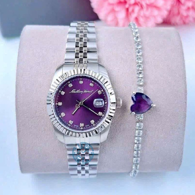 ساعت مچی زنانه متی تیسوت MATHEY TISSOT D810APU