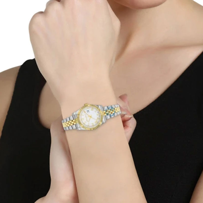ساعت مچی زنانه متی تیسوت MATHEY TISSOT D810BBR