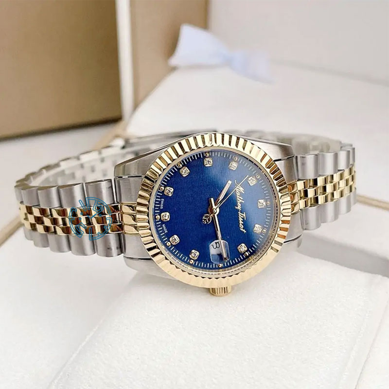 ساعت مچی زنانه متی تیسوت MATHEY TISSOT D810BBU