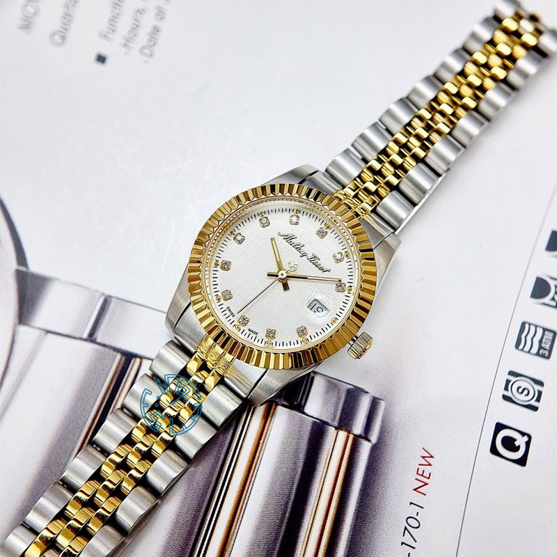 ساعت مچی زنانه متی تیسوت MATHEY TISSOT D810BI
