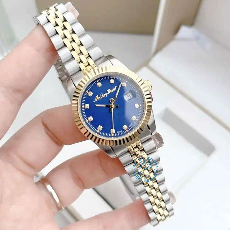 ساعت مچی زنانه متی تیسوت MATHEY TISSOT D810BU
