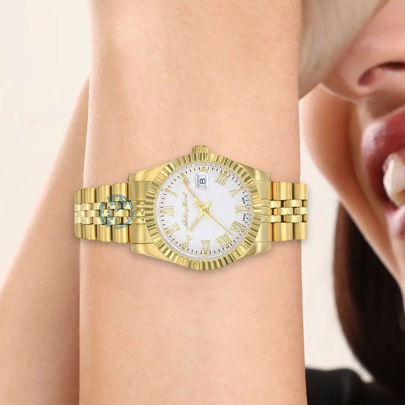 ساعت مچی زنانه متی تیسوت MATHEY TISSOT D810PBRI