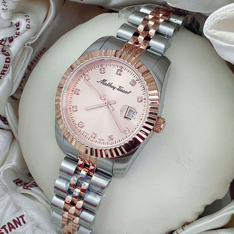 ساعت مچی زنانه متی تیسوت MATHEY TISSOT D810RSAL