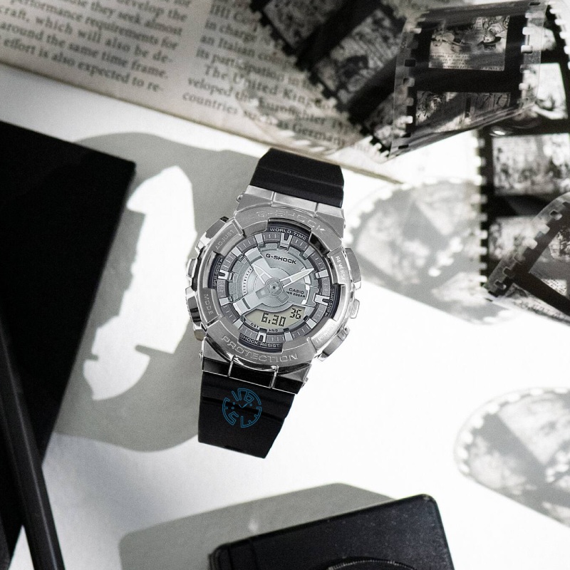 ساعت مچی مردانه زنانه کاسیو جیشاک G-SHOCK GM-S110-1ADR