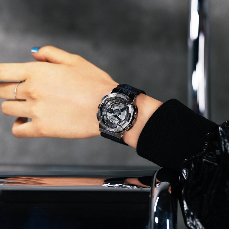 ساعت مچی مردانه زنانه کاسیو جیشاک G-SHOCK GM-S110-1ADR