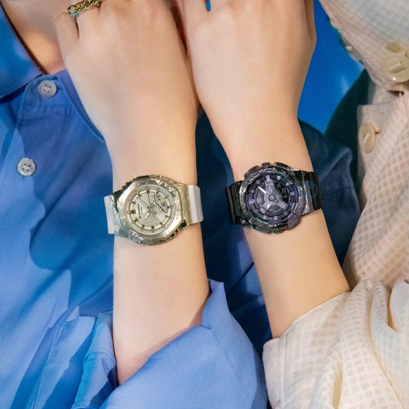 ساعت مچی مردانه زنانه کاسیو جیشاک G-SHOCK GM-S114GEM-1A2DR