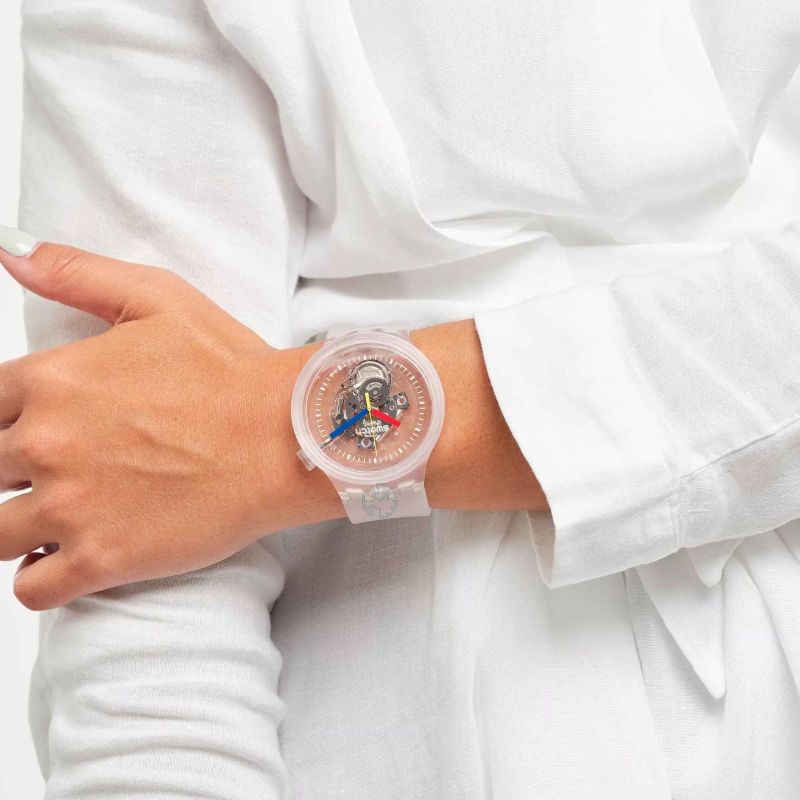 ساعت مچی مردانه زنانه سواچ SWATCH SO27E100