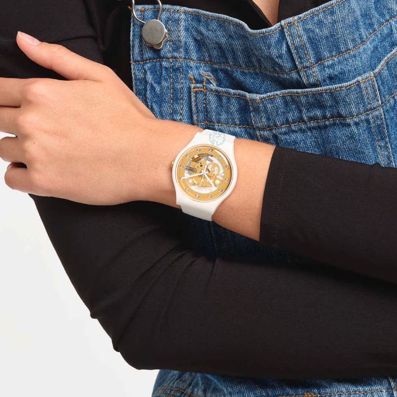 ساعت مچی زنانه سواچ SWATCH SO29W105