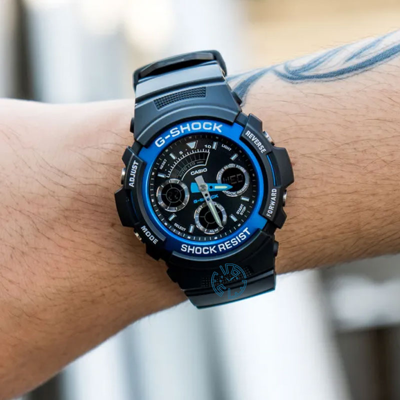 ساعت مچی مردانه کاسیو جیشاک G-SHOCK AW-591-2A