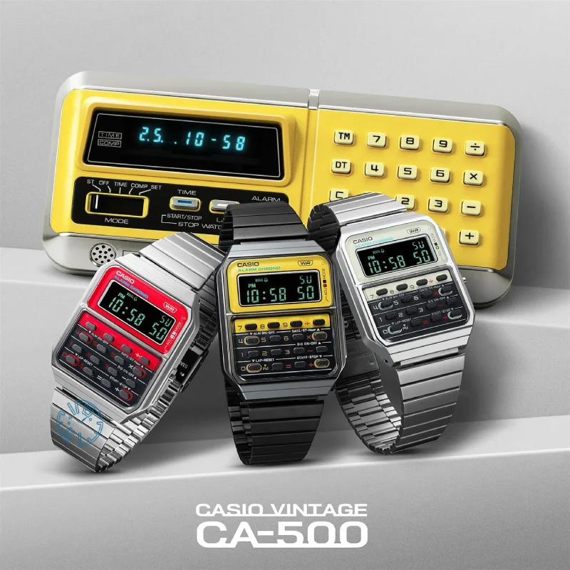 ساعت مچی مردانه زنانه کاسیو جنرال GENERAL CA-500WE-4B