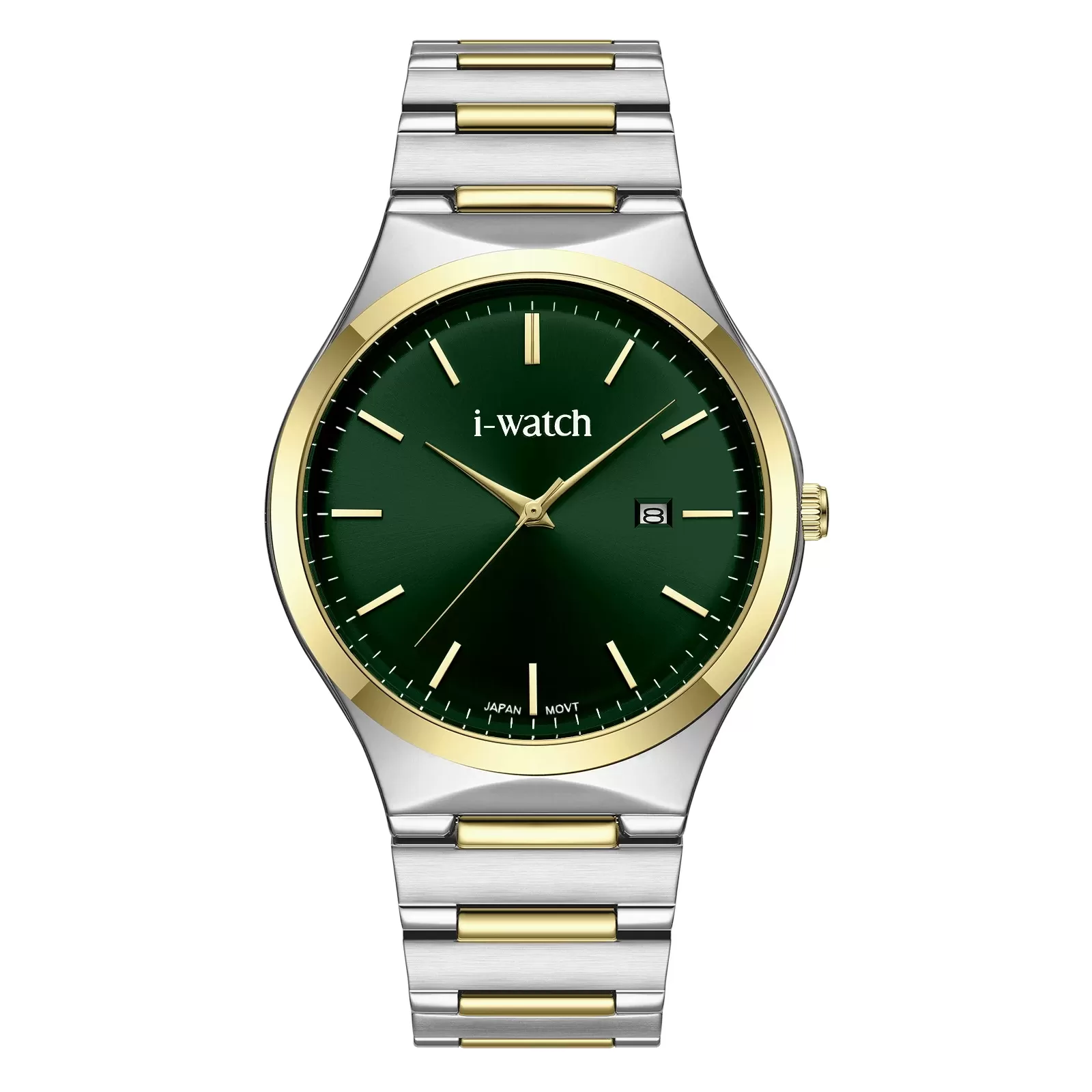ساعت مچی iWatch مدل 190330M بند استیل طلایی