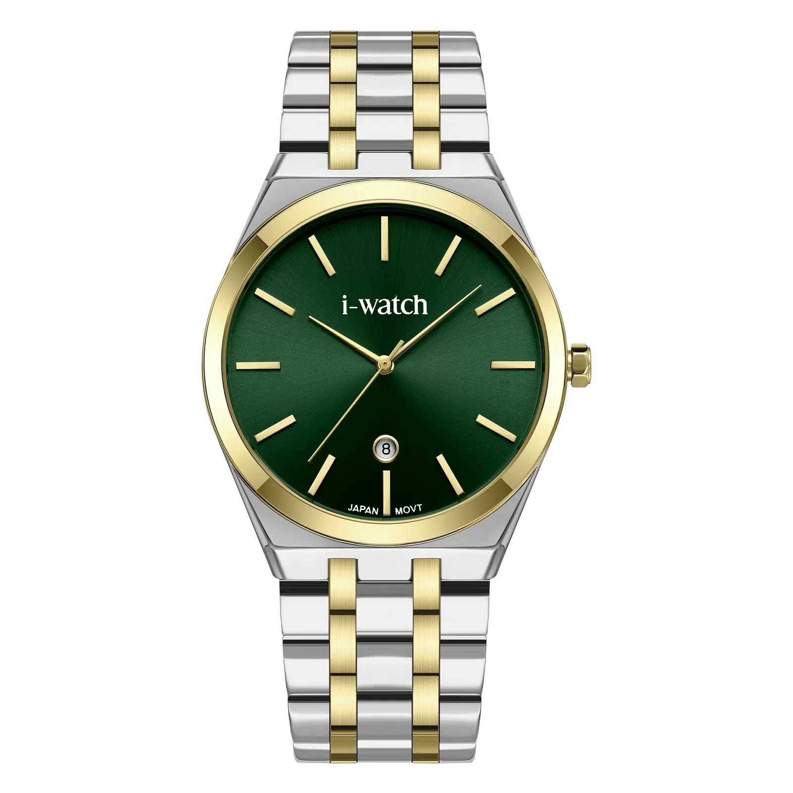ساعت مچی iWatch مدل 190331M طلایی با بند استیل