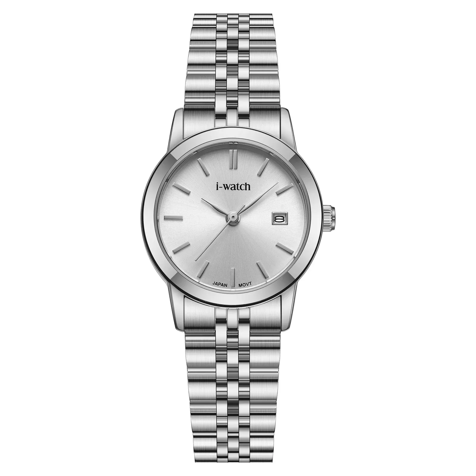 ساعت مچی iWatch مدل 190334L بند استیل طلایی