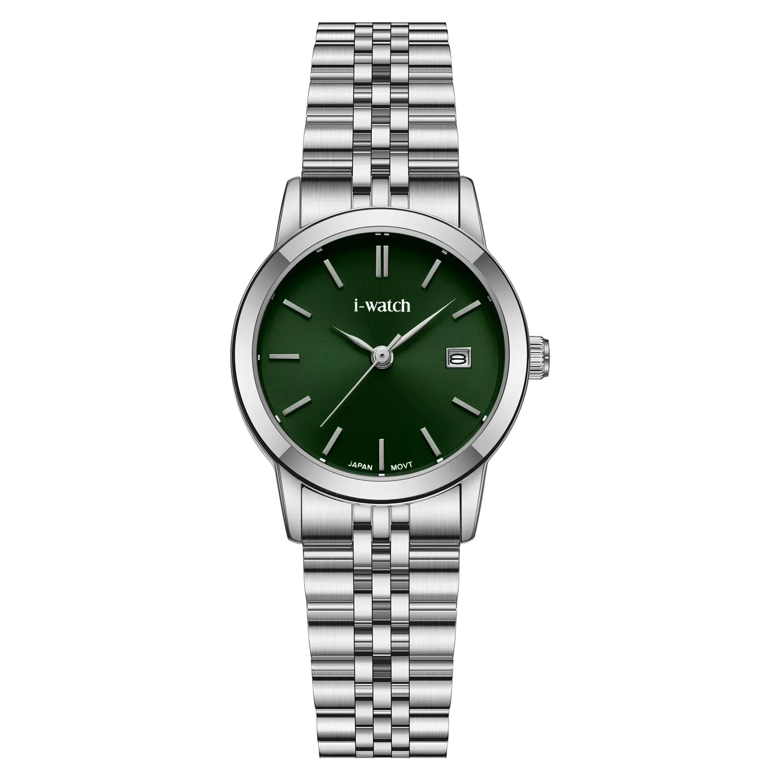 ساعت مچی iWatch مدل 190334L بند استیل طلایی