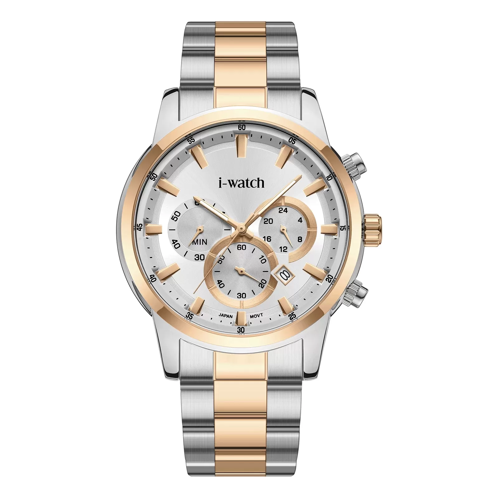 ساعت مچی iWatch مدل 190304M طلایی استیل | فروشگاه ساعت باربد