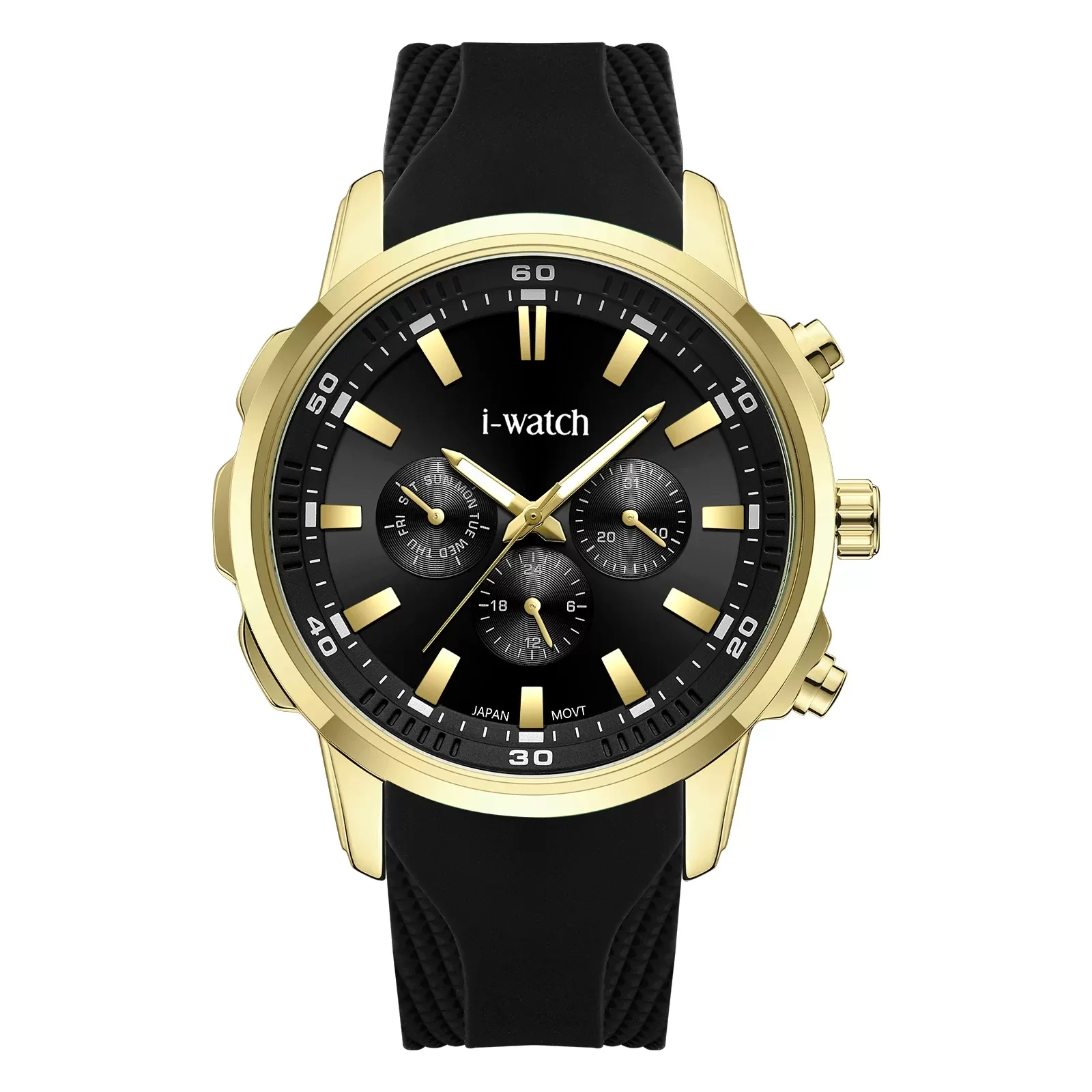 ساعت مچی iWatch مدل 190327M بند سیلیکونی سبز