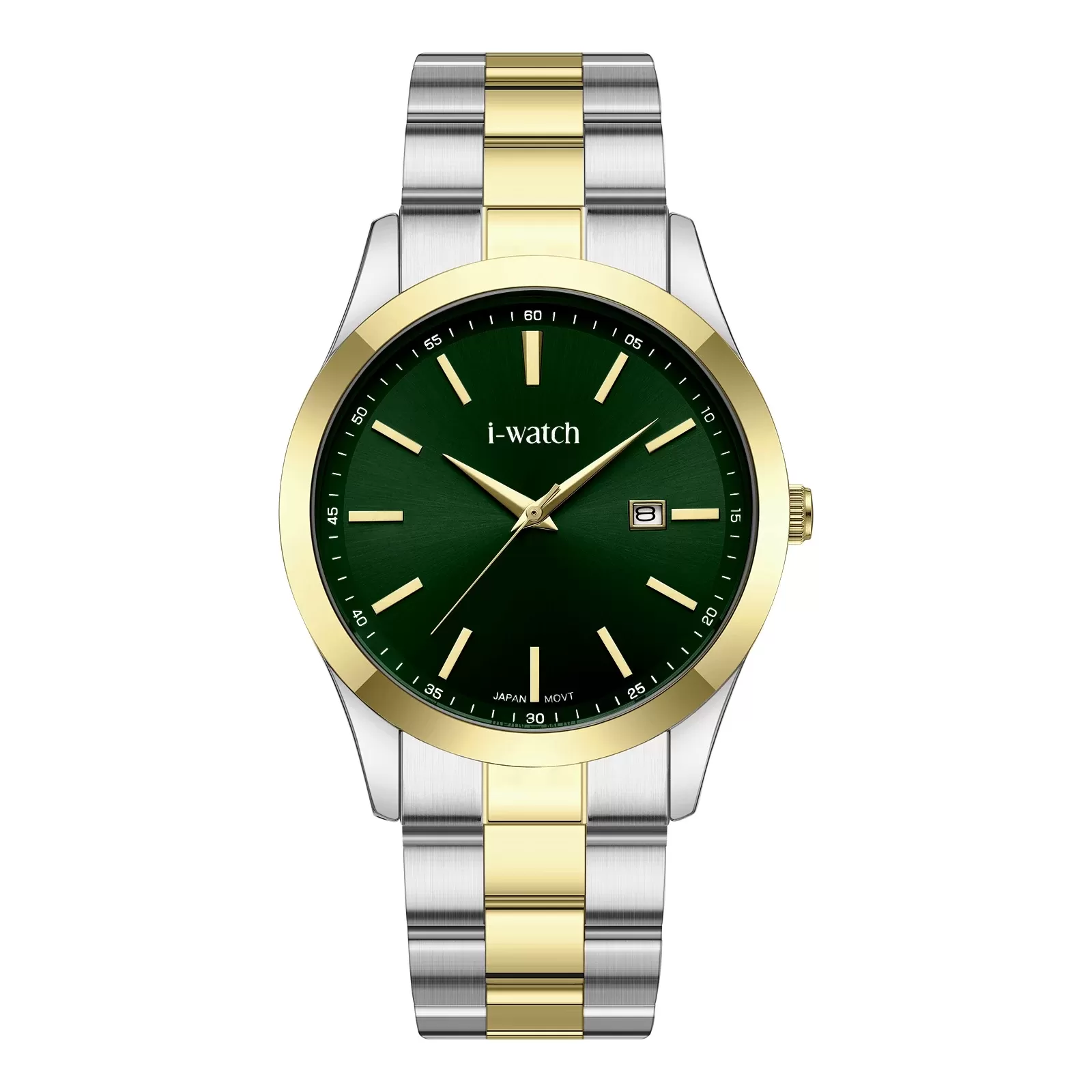 ساعت مچی iWatch مدل 190335M بند استیل طلایی