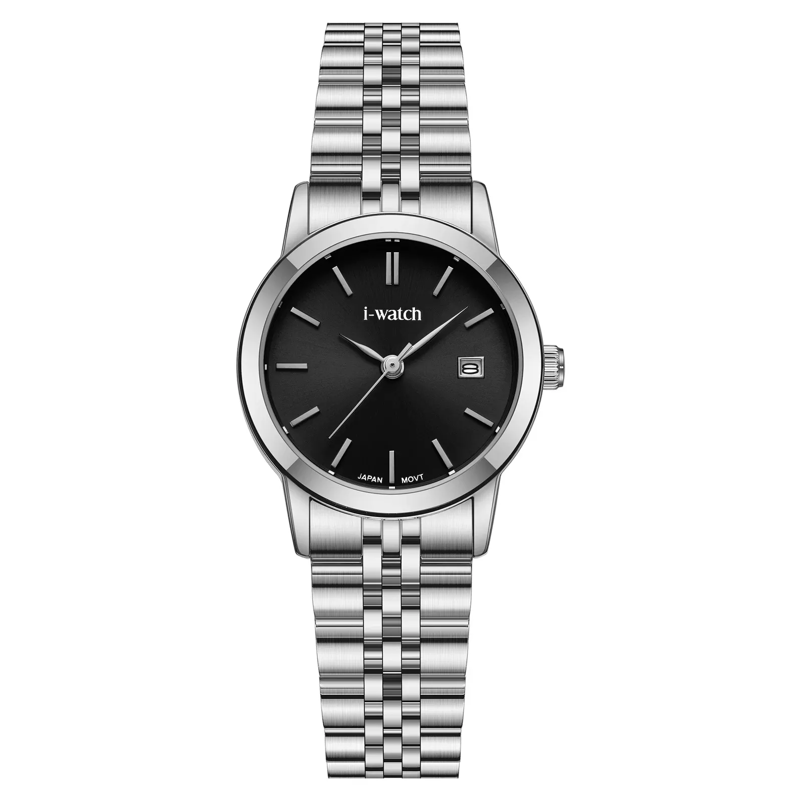 ساعت مچی iWatch مدل 190334L بند استیل طلایی