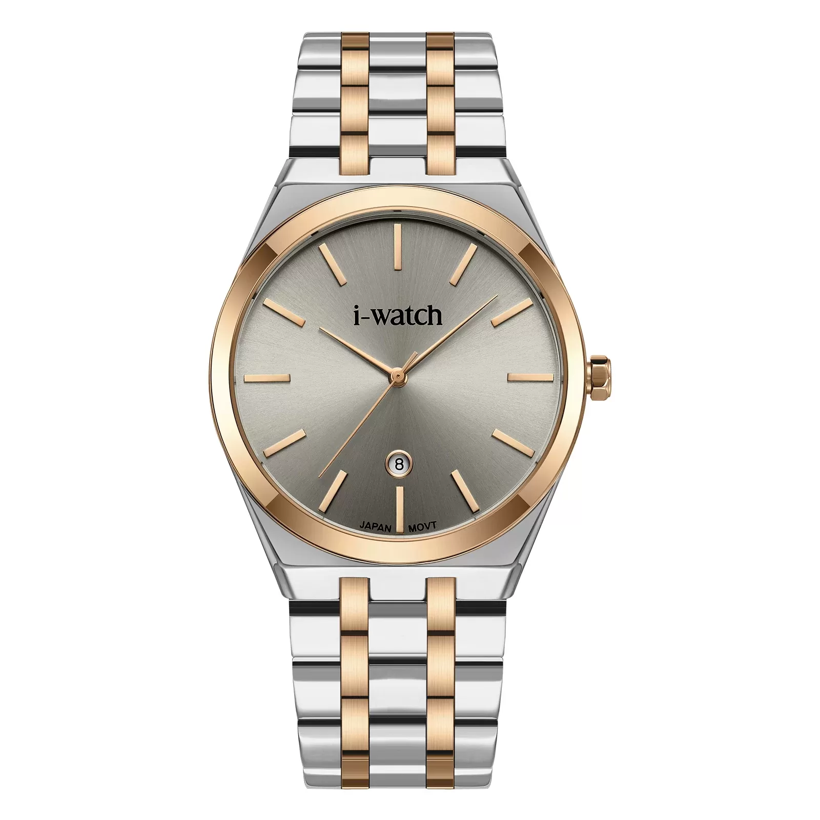 ساعت مچی iWatch مدل 190331M طلایی با بند استیل