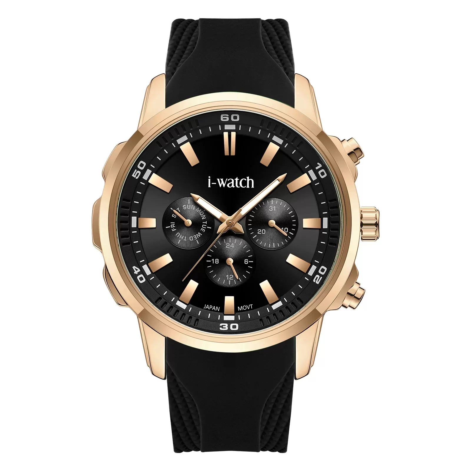 ساعت مچی iWatch مدل 190327M بند سیلیکونی سبز